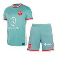 Maglie da calcio Atletico Madrid Alexander Sorloth #9 Seconda Maglia Bambino 2024-25 Manica Corta (+ Pantaloni corti)